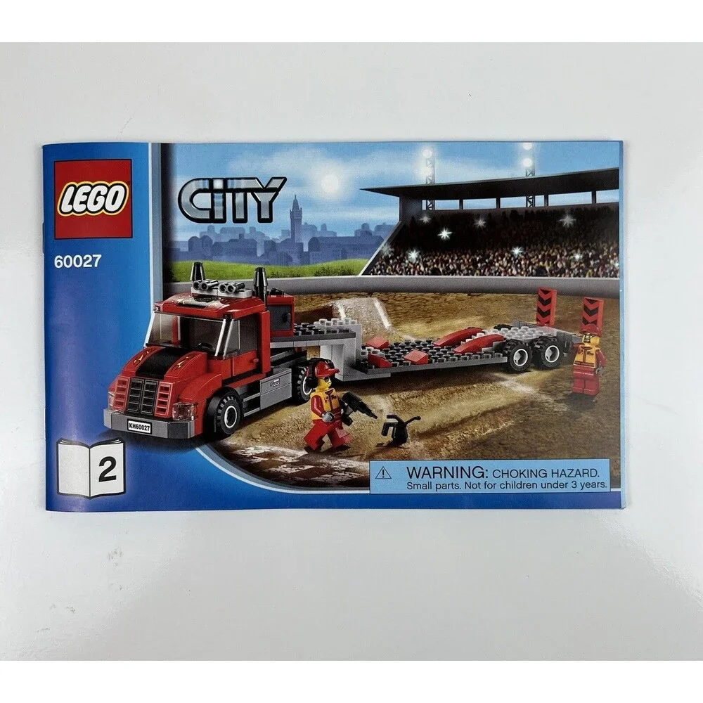 LEGO City 600￼27 #2 Manual Replacement Guide Instruction Booklet ONLY